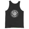 Talk is Cheap Shirt FRONT Front view of the Weights & Glory 'Talk is Cheap' tank top displaying the Weights & Glory Logo