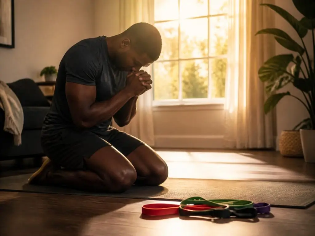 Praying before excercise