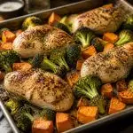 chicken breast with brocolli